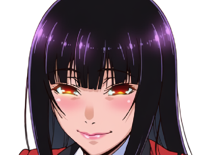 Sticker yumeko gambling school jabami waifu lucy moupe eternelle seconde par Dark-63