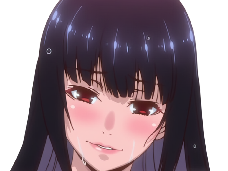Sticker yumeko gambling school jabami waifu lucy moupe eternelle seconde par Dark-63
