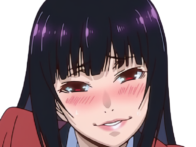 Sticker yumeko gambling school jabami waifu lucy moupe eternelle seconde par Dark-63