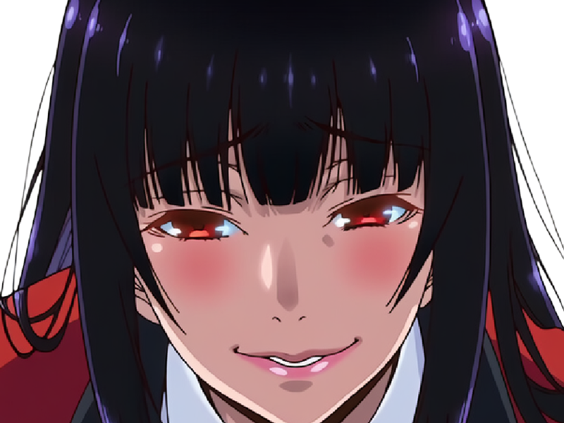 Sticker yumeko gambling school jabami waifu lucy moupe eternelle seconde par Dark-63