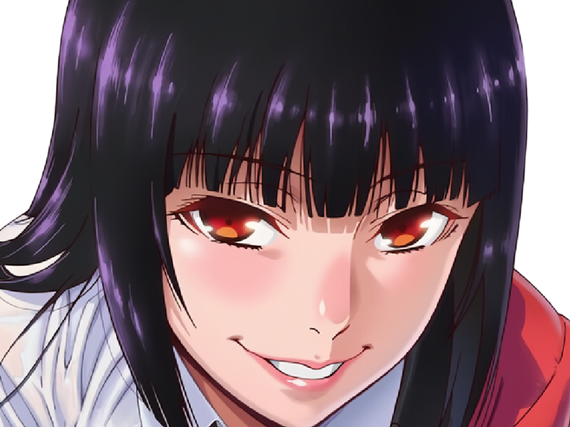 Sticker yumeko gambling school jabami waifu lucy moupe eternelle seconde par Dark-63