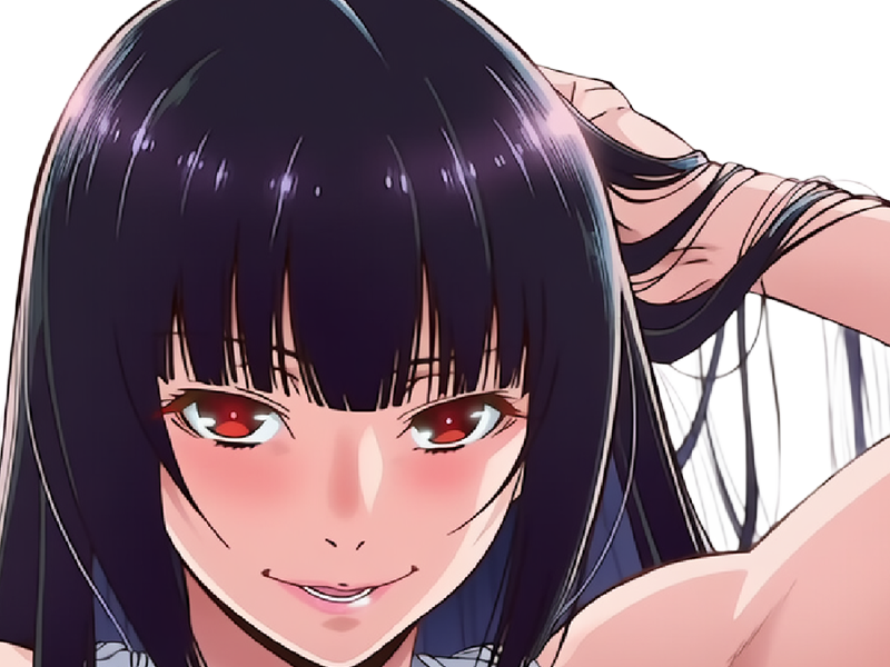 Sticker yumeko gambling school jabami waifu lucy moupe eternelle seconde par Dark-63
