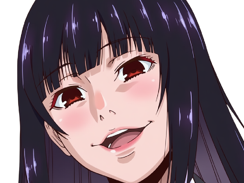 Sticker yumeko gambling school jabami waifu lucy moupe eternelle seconde par Dark-63