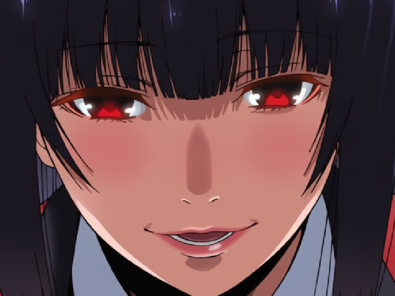 Sticker yumeko gambling school jabami waifu lucy moupe eternelle seconde par Dark-63