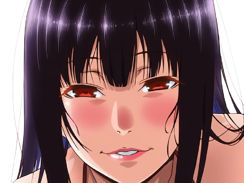 Sticker yumeko gambling school jabami waifu lucy moupe eternelle seconde par Dark-63