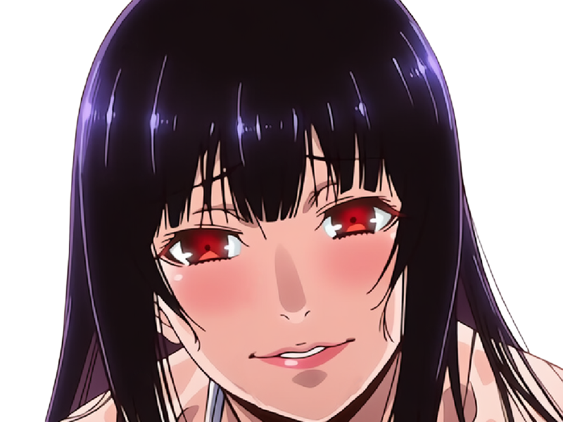 Sticker yumeko gambling school jabami waifu lucy moupe eternelle seconde par Dark-63
