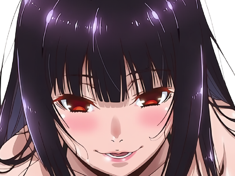 Sticker yumeko gambling school jabami waifu lucy moupe eternelle seconde par Dark-63