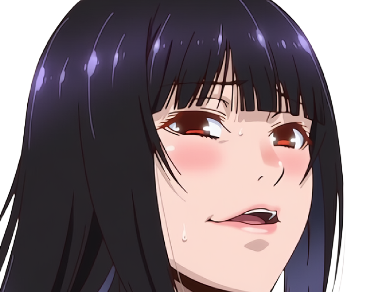 Sticker yumeko gambling school jabami waifu lucy moupe eternelle seconde par Dark-63