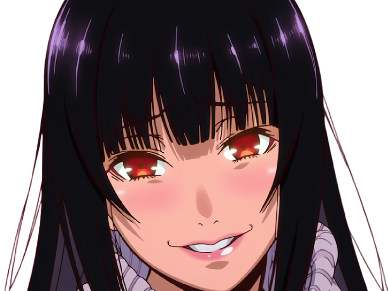 Sticker yumeko gambling school jabami waifu lucy moupe eternelle seconde par Dark-63