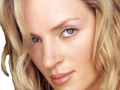 uma thurman kill bill beatrix kiddo blonde yeux bleu rose dassonville bloop