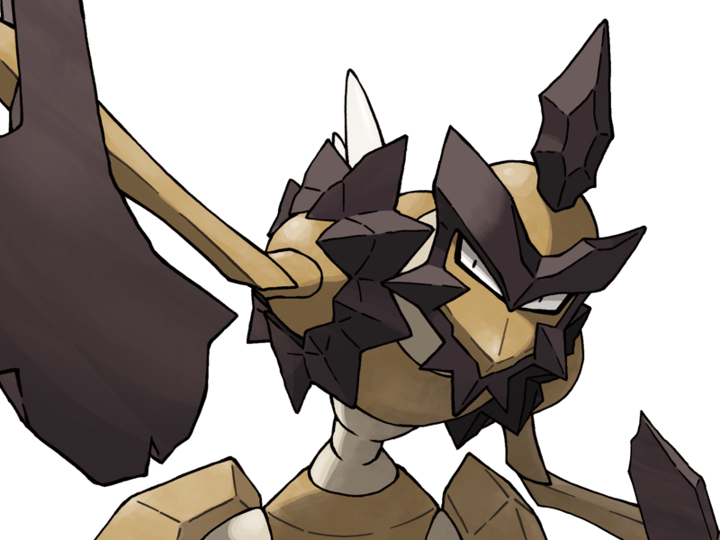 hachecateur pokemon insecte roche hache pierre hisui moupe nintendo