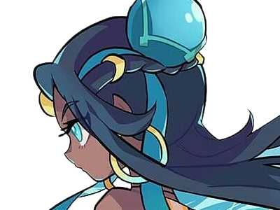 donna nessa pokemon pkm 8g championne dresseuse arene skifford galar eau waifu femme anime jeu