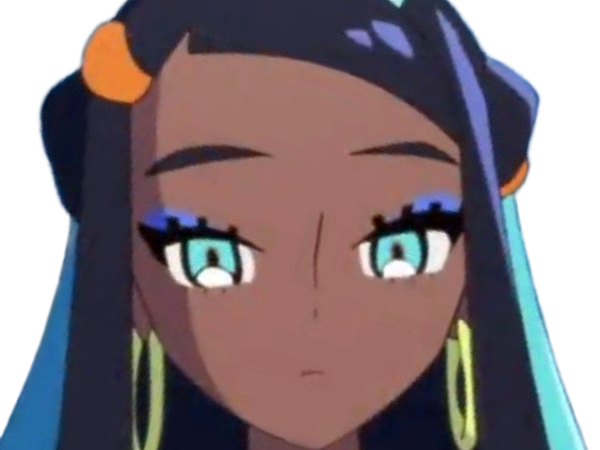 donna nessa pokemon pkm 8g championne dresseuse arene skifford galar eau waifu femme anime jeu