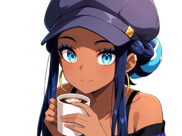 Sticker donna nessa pokemon pkm 8g championne dresseuse arene skifford galar eau waifu femme anime jeu par Dark-63