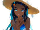 donna-nessa-pokemon-pkm-8g-championne-dresseuse-arene-skifford-galar-eau-waifu-femme-anime-jeu