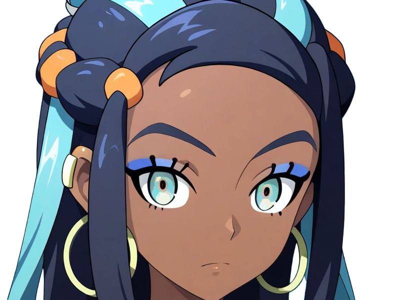 donna nessa pokemon pkm 8g championne dresseuse arene skifford galar eau waifu femme anime jeu