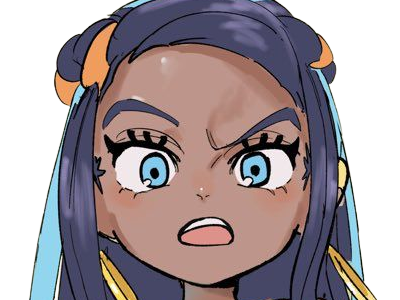 donna nessa pokemon pkm 8g championne dresseuse arene skifford galar eau waifu femme anime jeu