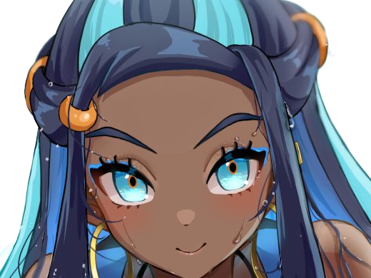 donna nessa pokemon pkm 8g championne dresseuse arene skifford galar eau waifu femme anime jeu
