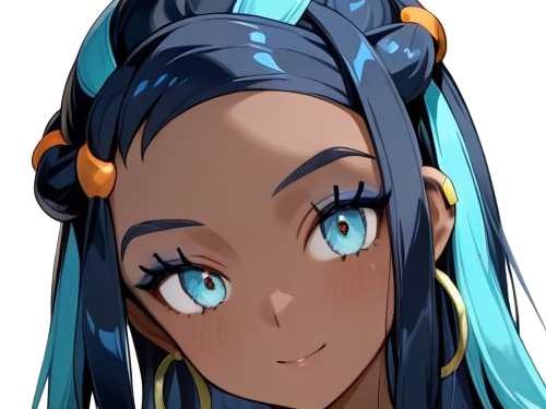 donna nessa pokemon pkm 8g championne dresseuse arene skifford galar eau waifu femme anime jeu