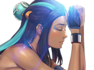 donna-nessa-pokemon-pkm-8g-championne-dresseuse-arene-skifford-galar-eau-waifu-femme-anime-jeu