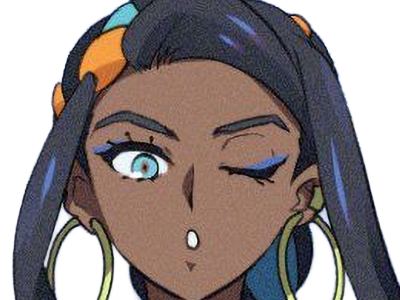 donna nessa pokemon pkm 8g championne dresseuse arene skifford galar eau waifu femme anime jeu