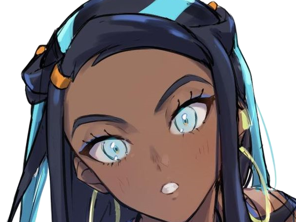 donna nessa pokemon pkm 8g championne dresseuse arene skifford galar eau waifu femme anime jeu