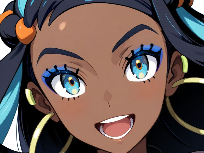 donna nessa pokemon pkm 8g championne dresseuse arene skifford galar eau waifu femme anime jeu