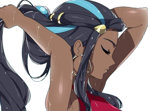 donna nessa pokemon pkm 8g championne dresseuse arene skifford galar eau waifu femme anime jeu