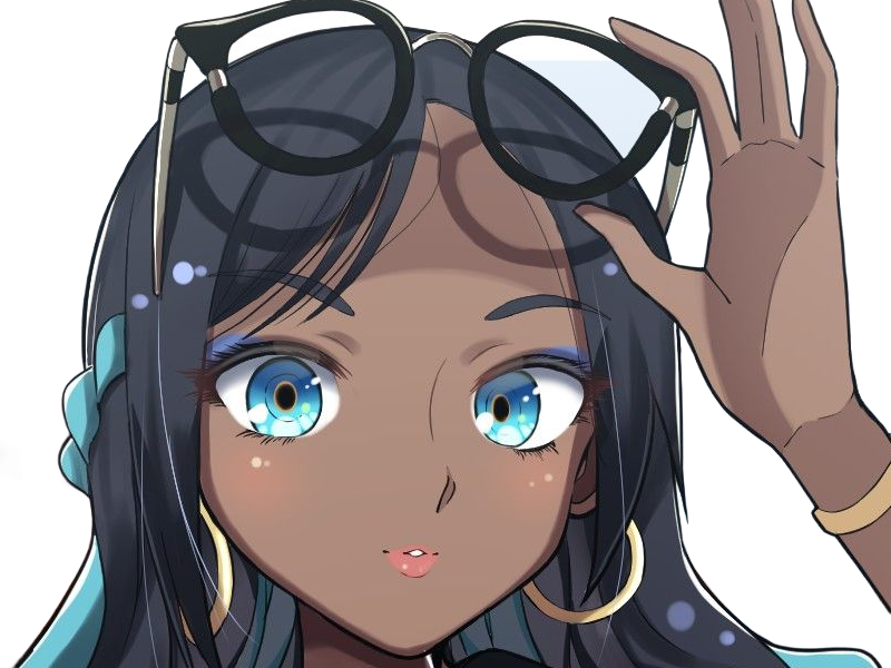 Sticker donna nessa pokemon pkm 8g championne dresseuse arene skifford galar eau waifu femme anime jeu par Dark-63