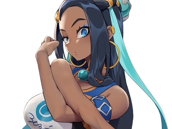 donna nessa pokemon pkm 8g championne dresseuse arene skifford galar eau waifu femme anime jeu