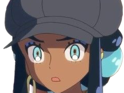 Sticker donna nessa pokemon pkm 8g championne dresseuse arene skifford galar eau waifu femme anime jeu par Dark-63
