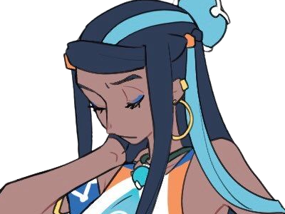 donna nessa pokemon pkm 8g championne dresseuse arene skifford galar eau waifu femme anime jeu