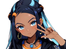 donna-nessa-pokemon-pkm-8g-championne-dresseuse-arene-skifford-galar-eau-waifu-femme-anime-jeu