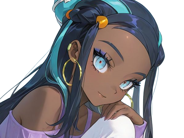 donna nessa pokemon pkm 8g championne dresseuse arene skifford galar eau waifu femme anime jeu