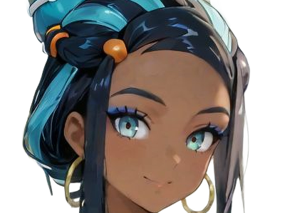 donna nessa pokemon pkm 8g championne dresseuse arene skifford galar eau waifu femme anime jeu