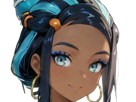 donna-nessa-pokemon-pkm-8g-championne-dresseuse-arene-skifford-galar-eau-waifu-femme-anime-jeu