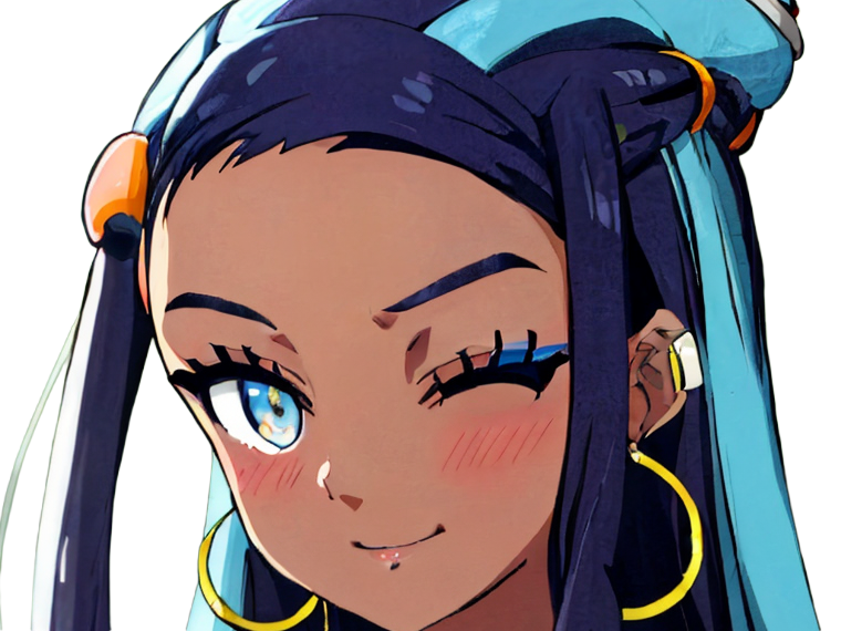 donna nessa pokemon pkm 8g championne dresseuse arene skifford galar eau waifu femme anime jeu