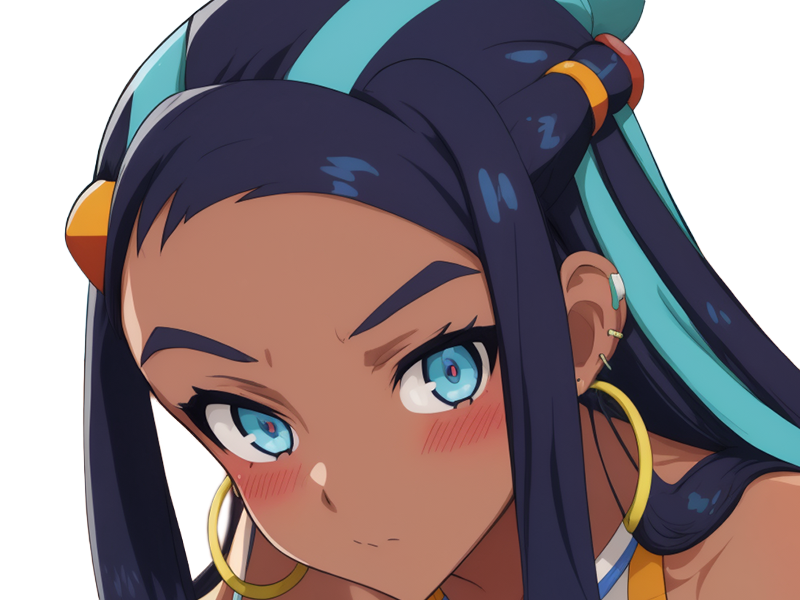 donna nessa pokemon pkm 8g championne dresseuse arene skifford galar eau waifu femme anime jeu