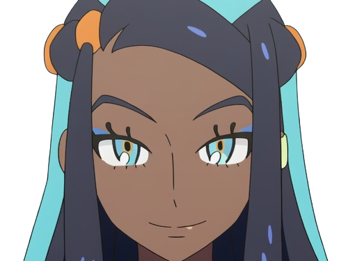 donna nessa pokemon pkm 8g championne dresseuse arene skifford galar eau waifu femme anime jeu