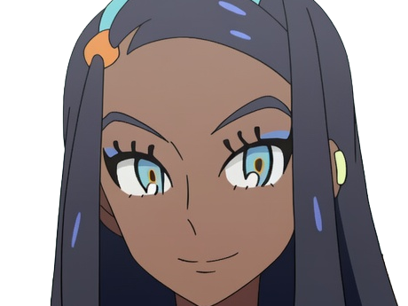 donna nessa pokemon pkm 8g championne dresseuse arene skifford galar eau waifu femme anime jeu
