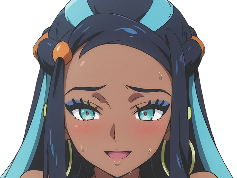 donna nessa pokemon pkm 8g championne dresseuse arene skifford galar eau waifu femme anime jeu