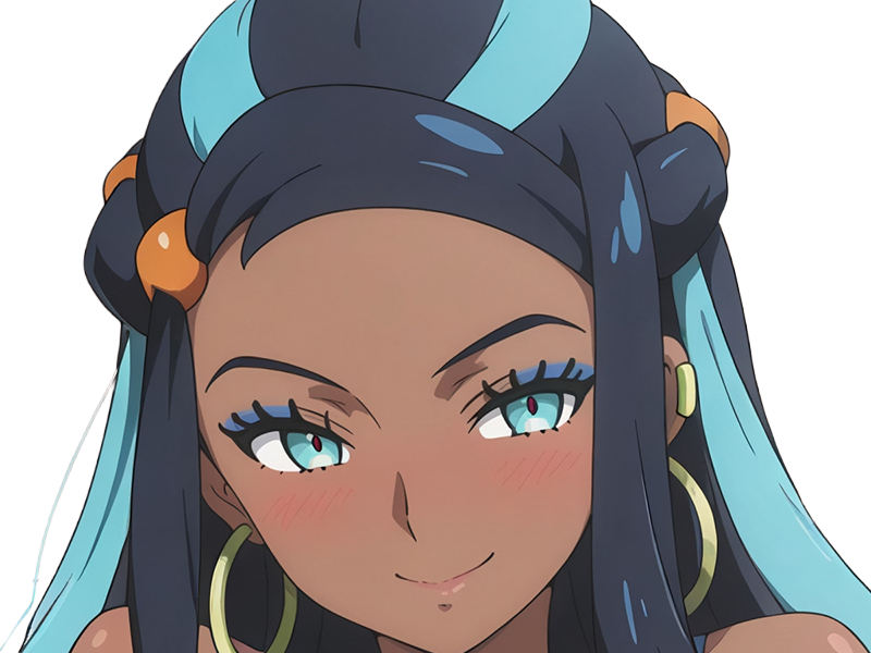 donna nessa pokemon pkm 8g championne dresseuse arene skifford galar eau waifu femme anime jeu