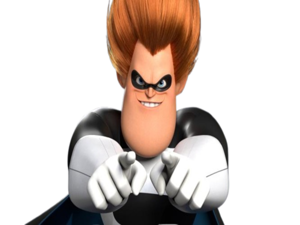 syndrome vilain roux machiavelique super hero mechant