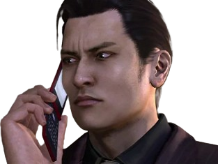 yakuza like dragon rggs yoshitaka mine telephone hello plan