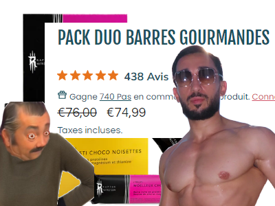 raptor fitness muscu barres proteines nutrition