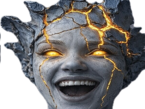 immortel statue gris or mystere fissure jaune