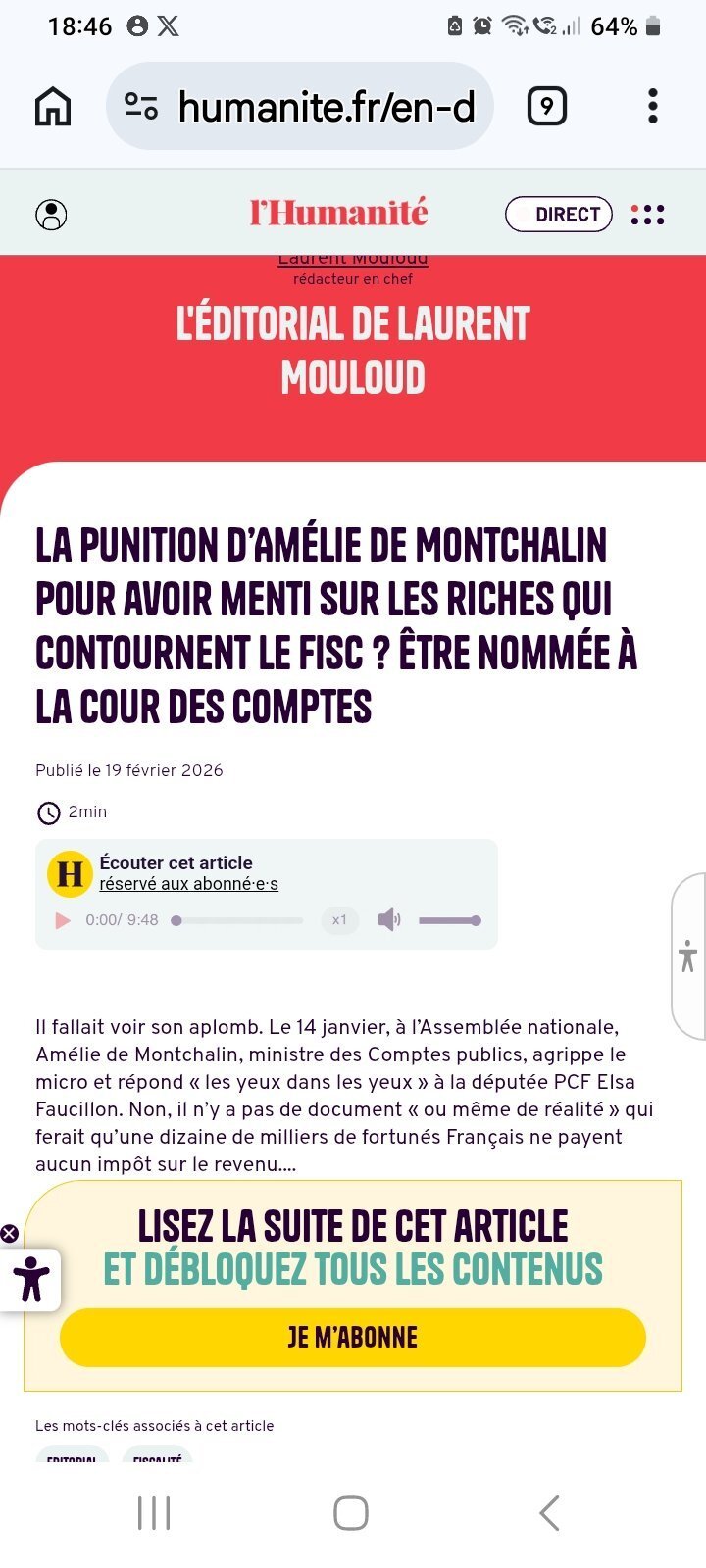 amel mont chalin cour pol macro jupiter corrupt elysee matignon bourbon bercy dgfip tva bank