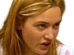 kate winslet blonde anglaise britannique actrice femme jeune annees 90 90s teen