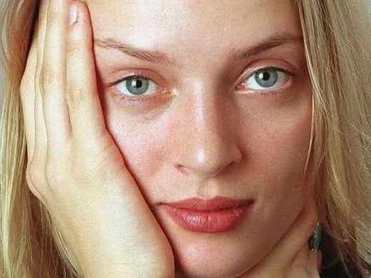 uma thurman kill bill beatrix kiddo rose dassonville blonde yeux bleu bloop