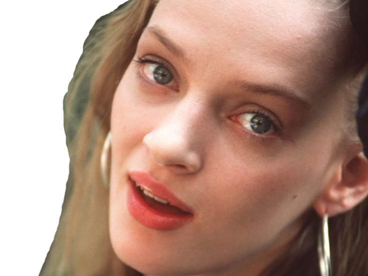 uma thurman kill bill beatrix kiddo rose dassonville blonde yeux bleu bloop